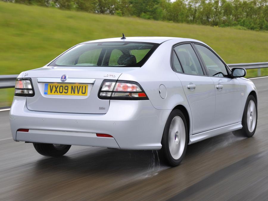  Saab 9-3 Aero Sport Sedan 2008 года  (UK) (фото 2 из 12)